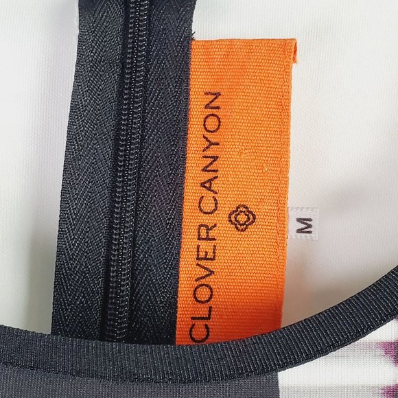 Clover Canyon Scarf Wrap Scuba Bodycon Dress, Sz M, NWOT - Picture 11 of 12